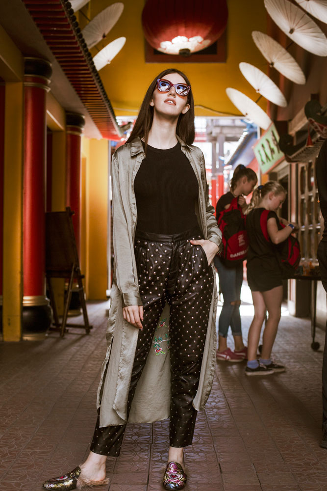 Samantha at Tivoli Gardens