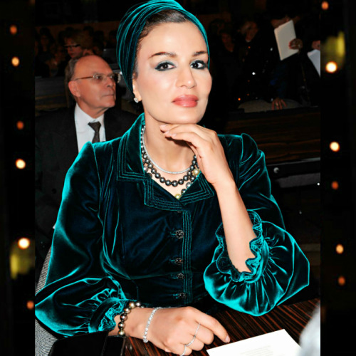 sheika mozah principessa di doha