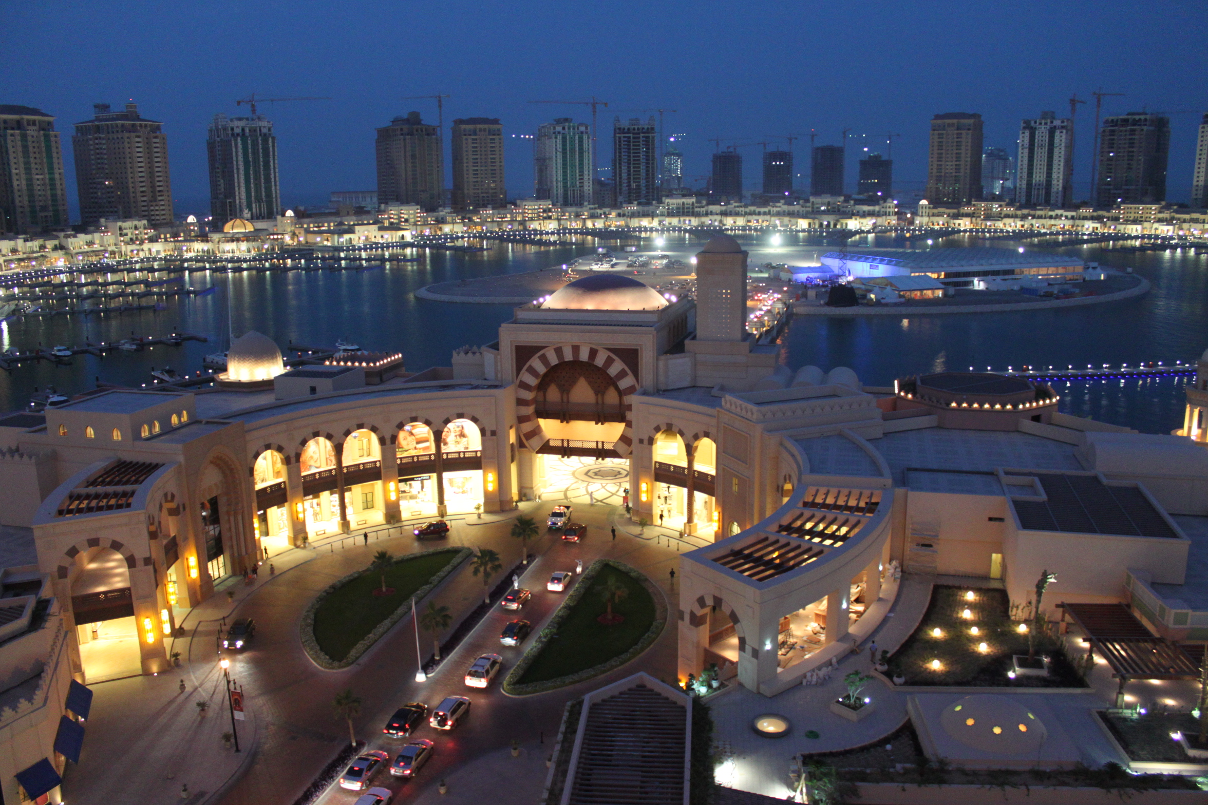 doha the pearl of qatar notte