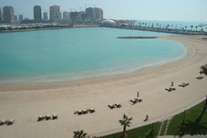 beach grand hyatt doha