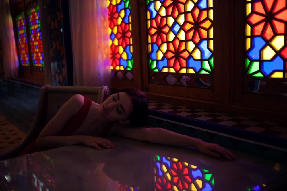 samantha de reviziis at Parisa restaurant