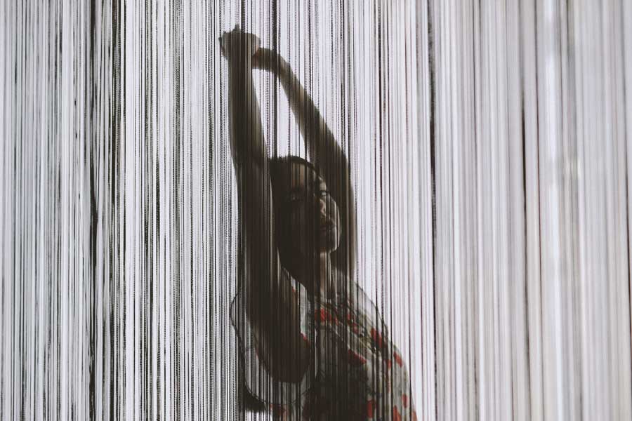 samantha influencer al w hotel doha qatar