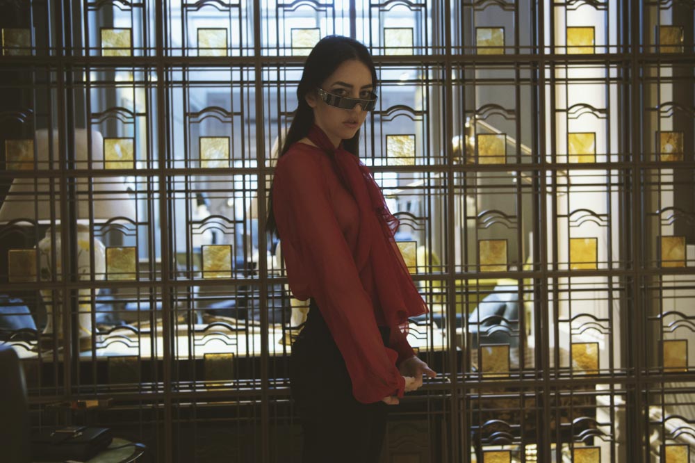 samantha de reviziis influencer dress vladimiro gioia