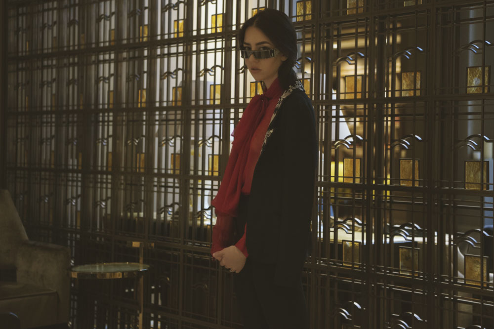 samantha de reviziis influencer dress vladimiro gioia sunglasses dior