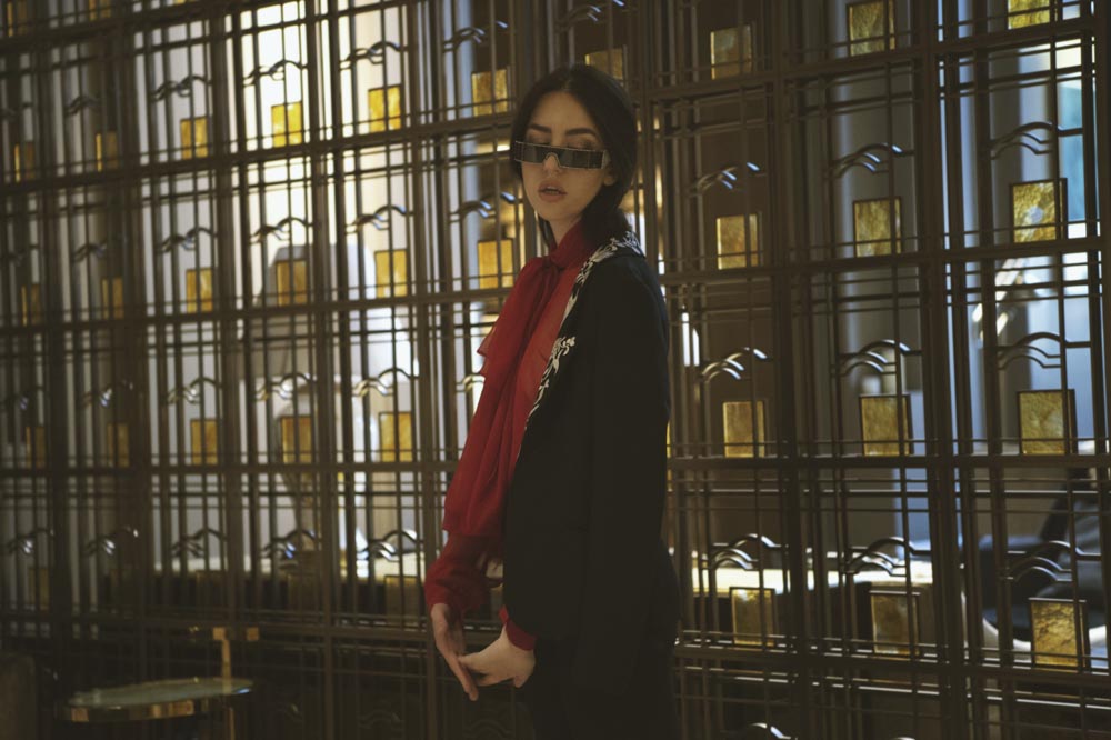 samantha de reviziis influencer dress vladimiro gioia