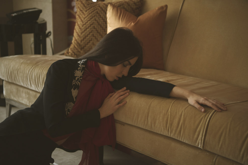 samantha de reviziis influencer dress vladimiro gioia