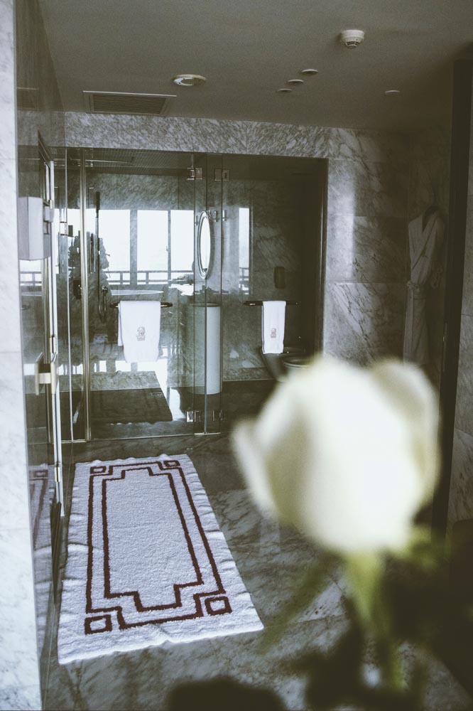 suite at the Portman Ritz Carlton Shanghai