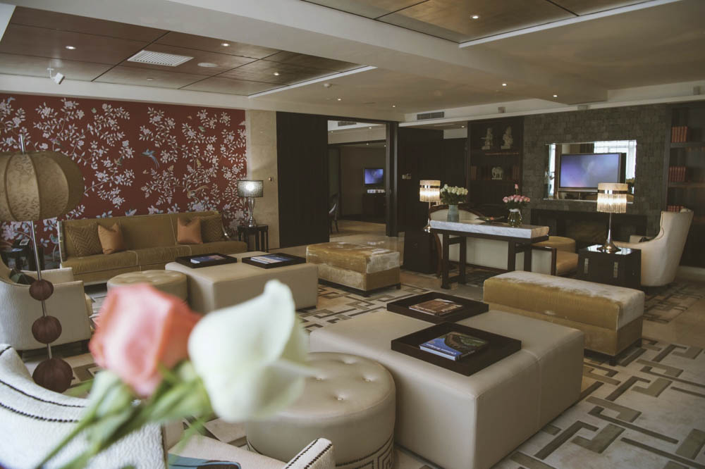 suite at the Portman Ritz Carlton Shanghai
