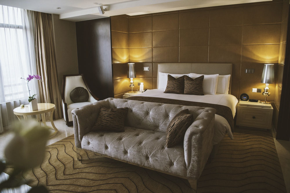 suite at the Portman Ritz Carlton Shanghai