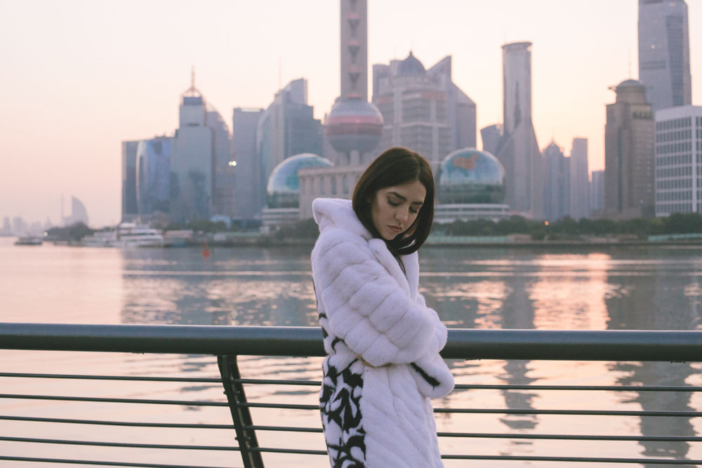 samantha at the bund shanghai