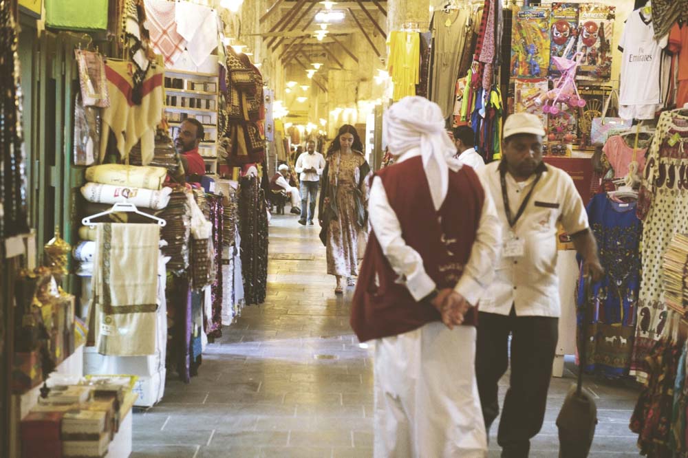 souq waqif doha grazia arabia