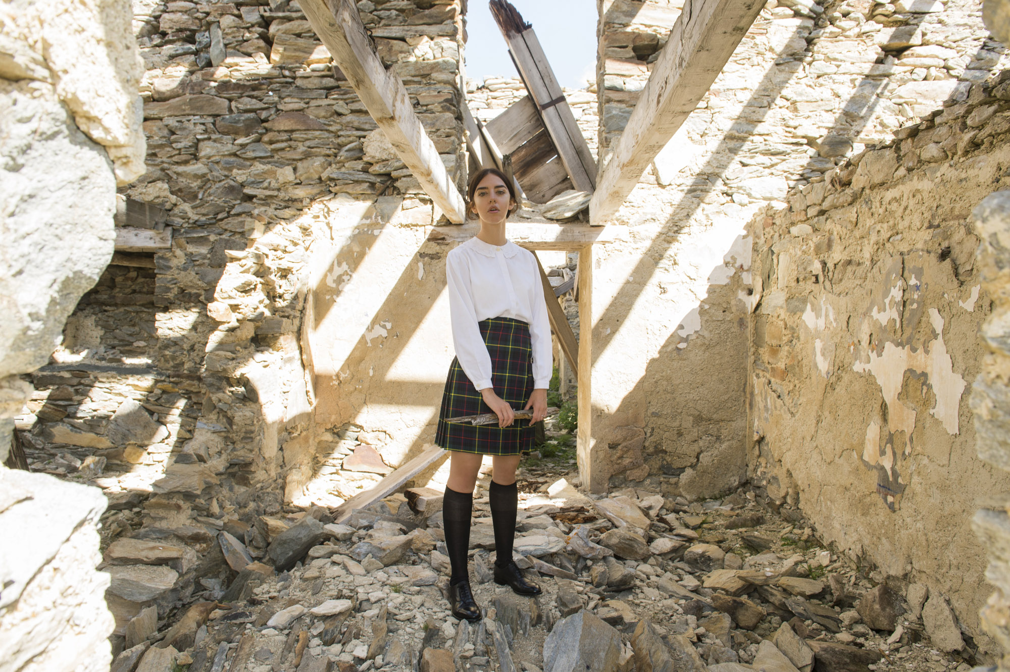 samantha de reviziis tartan